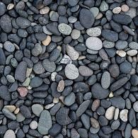 Beach Pebbles Black 8-16