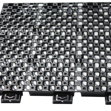 Drainbase 60x60x3 cm Zwart