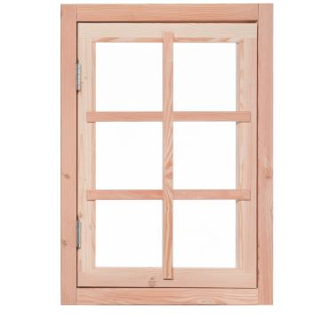 Douglas Klapraam 6-ruits Blank 89,8x70,3cm Onbehandeld